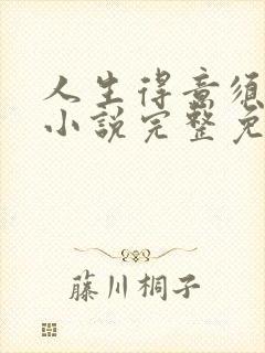 人生得意须纵欢小说完整免费阅读封面