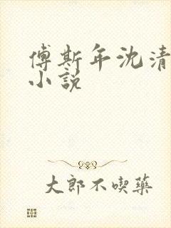 傅斯年沈清欢的小说
