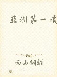 亚洲第一坟
