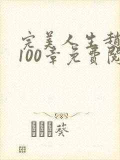 完美人生赵雅玉100章免费阅读封面