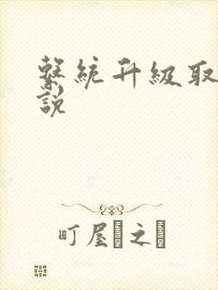 系统升级取液小说
