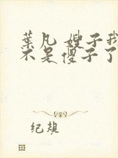 叶凡 嫂子我真不是傻子了封面