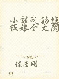 小说我的绝色老板娘全文阅读