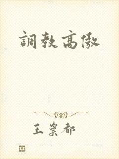 调教高傲