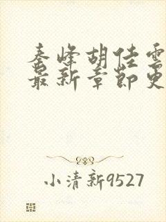 秦峰胡佳云小说最新章节更新时间