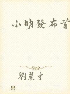 小明发布首页
