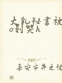 大乳秘书被cao到哭h