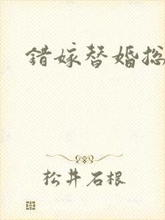 错嫁替婚总裁