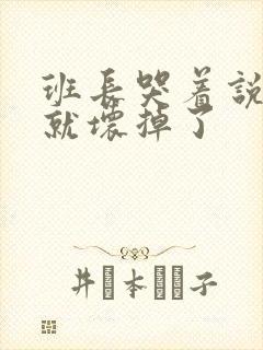 班长哭着说再c就坏掉了封面