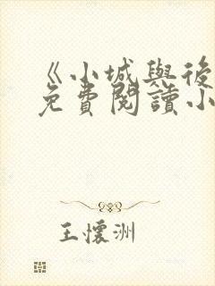 《小城与后妈》免费阅读小说封面