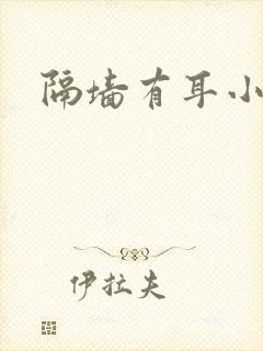 隔墙有耳小说