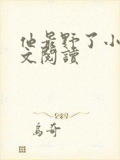 他最野了小说全文阅读