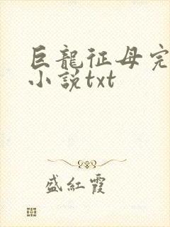 巨龙征母完结版小说txt封面