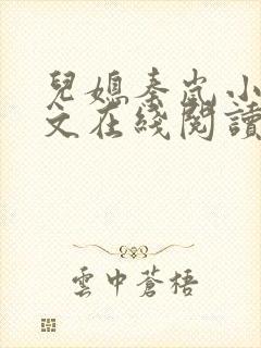 儿媳秦岚小说全文在线阅读无弹窗