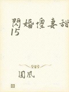 闪婚傻妻甜又野15