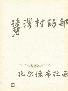 后湾村的那些事儿
