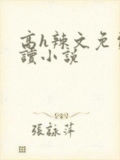 高h辣文免费阅读小说