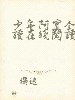 少年阿宾全文阅读在线阅读全文第一季