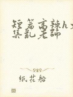 短篇高辣h文合集乱老师封面