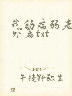 我的病弱老婆番外篇txt