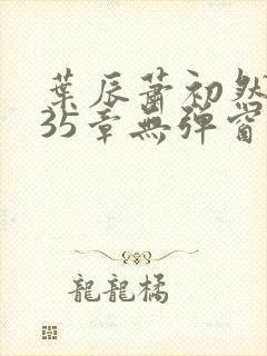 叶辰萧初然9935章无弹窗封面