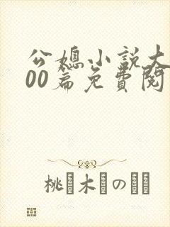 公媳小说大全100篇免费阅读全文