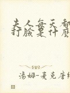 夫人每天都在线打脸是什么时候出的