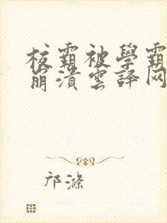 校霸被学霸玩到崩溃云译网