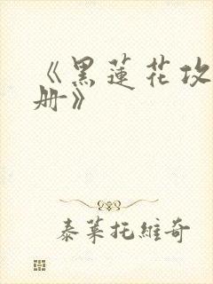 《黑莲花攻略手册》