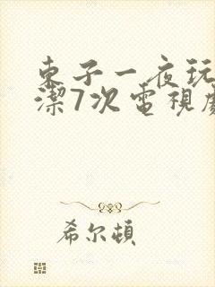 东子一夜玩弄白洁7次电视剧封面