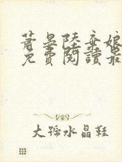 萧晏陆弃娘小说免费阅读最新章节封面