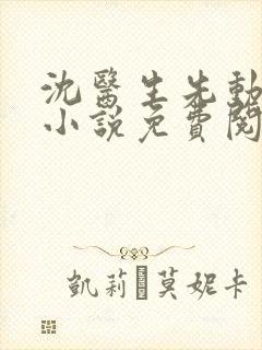 沈医生先动的心小说免费阅读封面