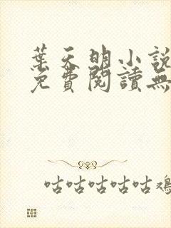 叶天明小说全文免费阅读无弹窗最新章节
