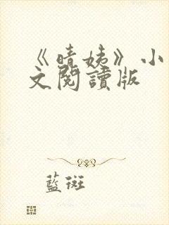 《晴姨》小说全文阅读版封面