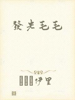 发光毛毛