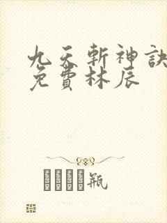 九天斩神诀小说免费林辰