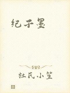 纪子墨