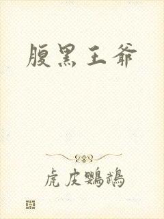 腹黑王爷