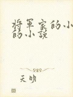 将军家的小娇娘的小说