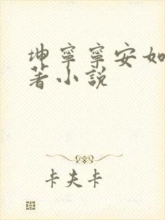 坤宁宁安如梦原著小说