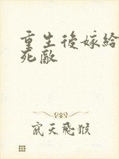 重生后嫁给前夫死敌封面