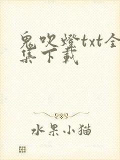 鬼吹灯txt全集下载
