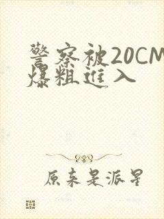 警察被20CM爆粗进入