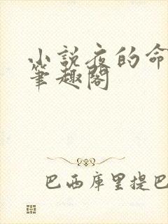 小说夜的命名术笔趣阁