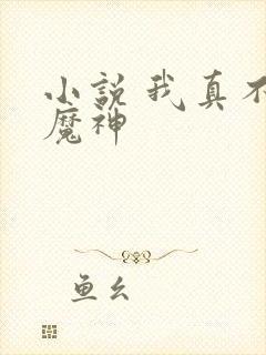 小说 我真不是魔神封面
