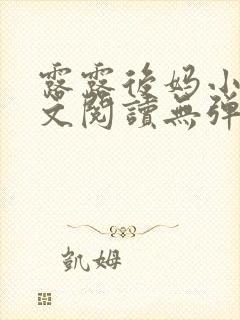 露露后妈小说全文阅读无弹窗笔趣阁