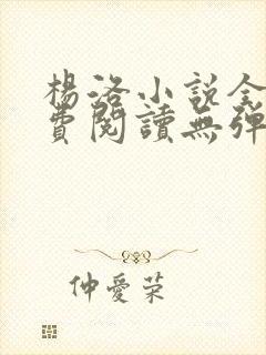 杨洛小说全文免费阅读无弹窗最新章节
