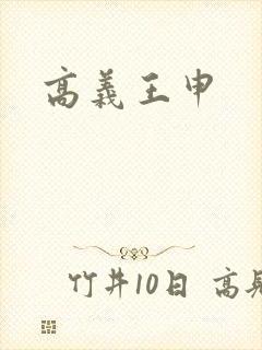 高义王申