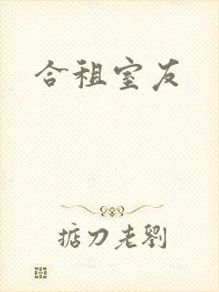 合租室友