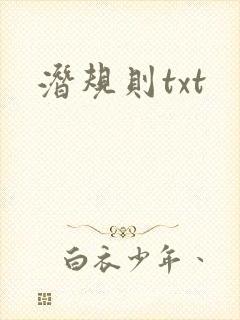 潜规则txt